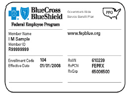 BlueCross BlueShield PPO ID Card image