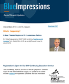 Cover of BlueImpressions December 2018 issue