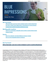 Cover of BlueImpressions June 2023 issue