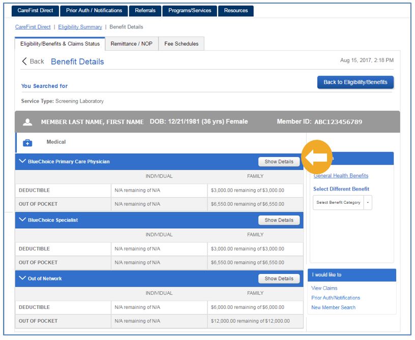 CareFirst Direct Log in to Provider Portal