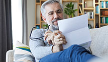 Medicare member reading Notice of Privacy Practices